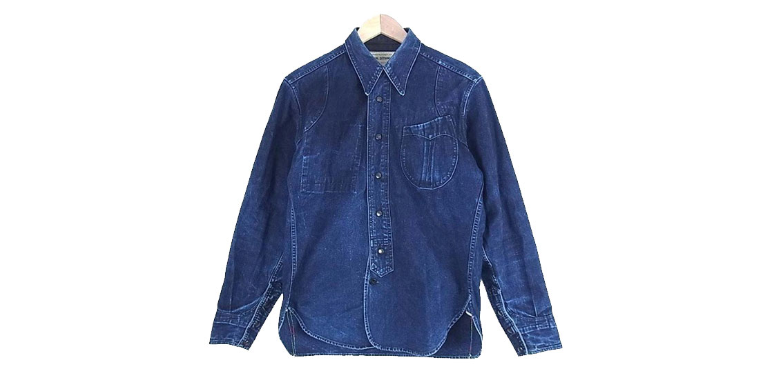 ミスターフリーダム デニムシャツ インディゴブルー 買取実績