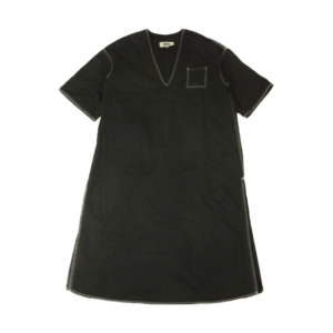 マルジェラ MM6 オーバーサイズ ドレス ステッチ サイドスリット Vネック ワンピース ブラック 買取実績