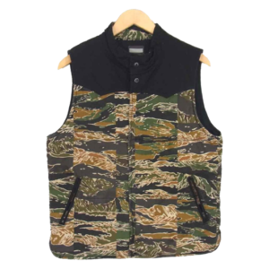 桃太郎ジーンズ  パッチワーク タイガーストライプ ベスト 買取実績