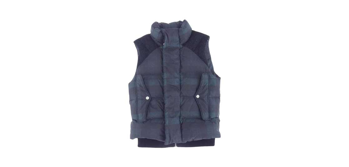 12A ファッション 【希少】モンクレール ガムブルー ダウンベスト