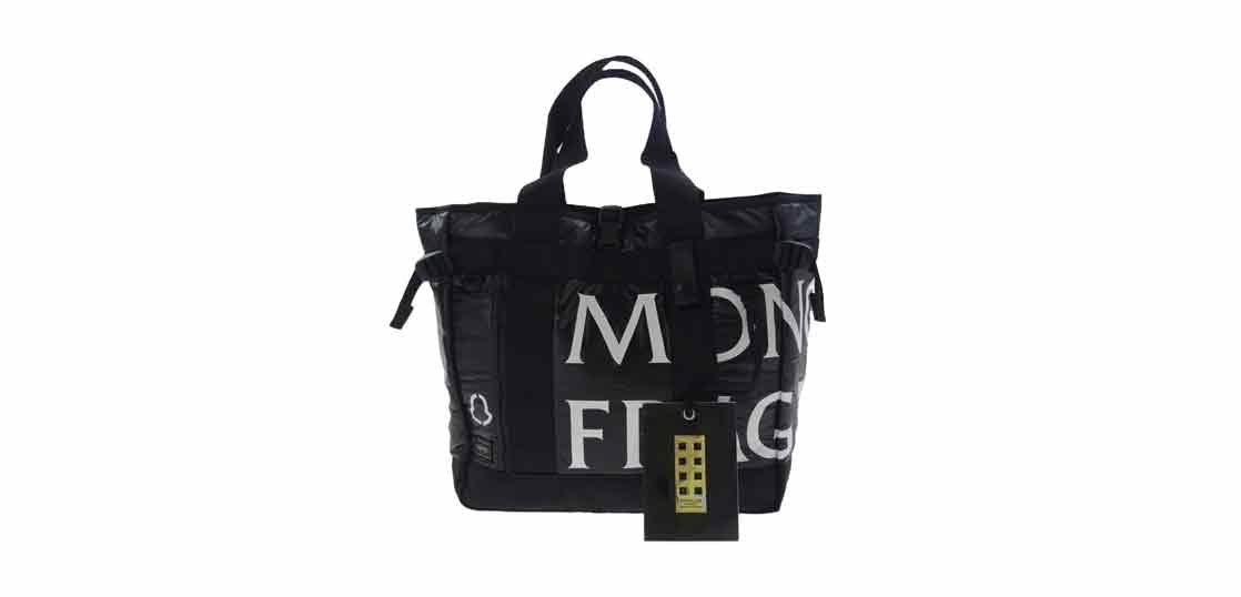 モンクレール × フラグメント × ポーター E209U0061900 ロゴ プリント