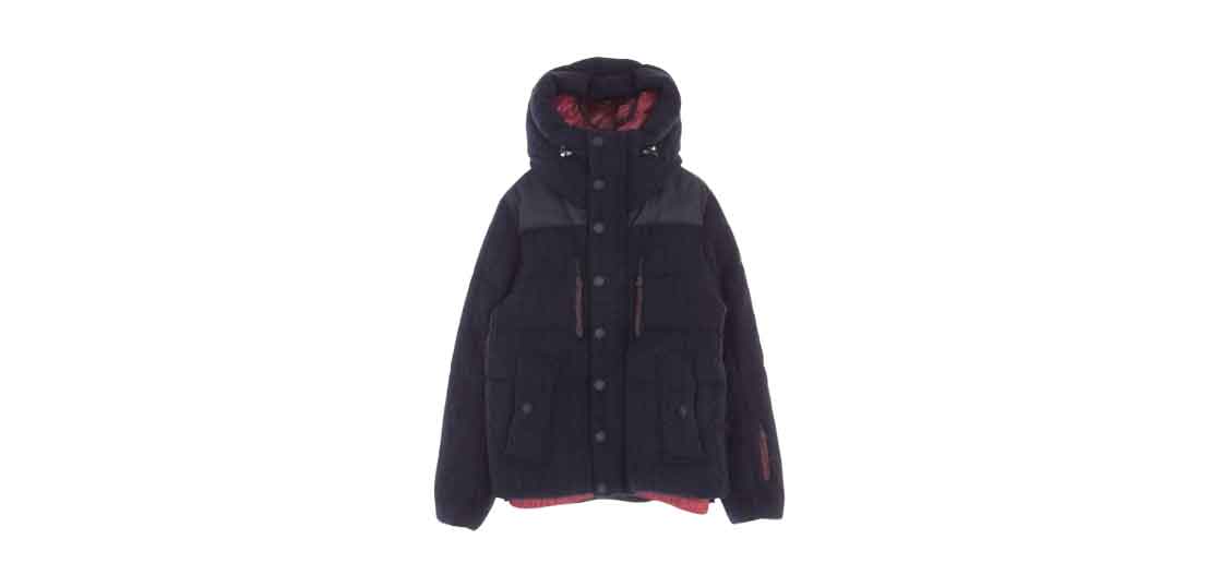 モンクレール グルノーブル ローデンバーグ ダウン ジャケット ウール ニット ネイビー 買取実績