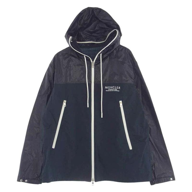 モンクレール H10911A00081 Vaugirard Logo Hooded Jacket ナイロン ジャケット 買取実績 画像