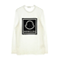 モンクレール Tシャツ フロッキーロゴ プリント ロングスリーブ 白 ホワイト 画像