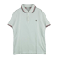 モンクレール ロゴ ワッペン ポロシャツ 半袖 白 ホワイト 画像