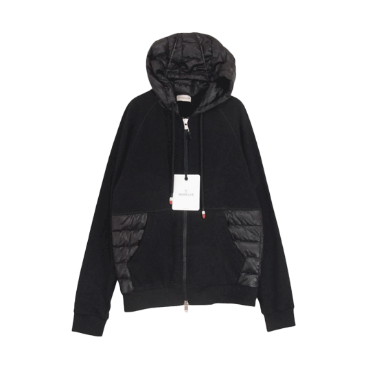 モンクレール MAGLIA CARDIGAN ダウン切替 スウェット ジップ パーカー