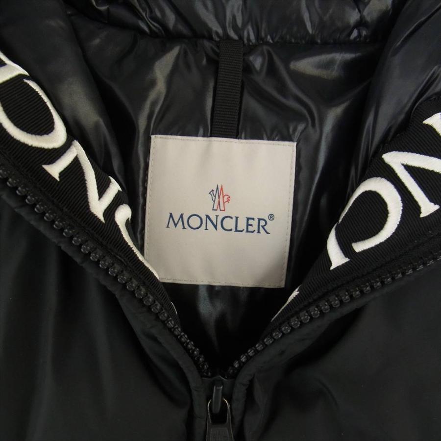 モンクレール モンクラー ロゴ刺繍 ダウン ジャケット ブラック買取実績 画像