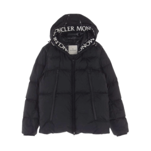 モンクレール モンクラー ロゴ刺繍 ダウン ジャケット ブラック買取実績