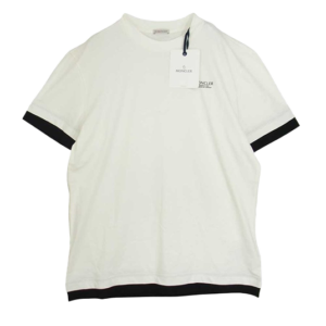モンクレール 21SS H10918C00017-8390T ジャパンタグ コットン ロゴ プリント レイヤード Tシャツ 買取実績