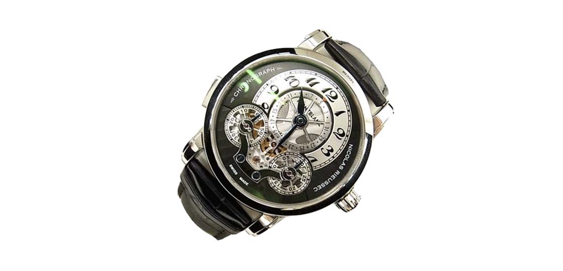 モンブラン 104981 ニコラ リューセック モノプッシャー クロノグラフ オープンデイト 買取実績