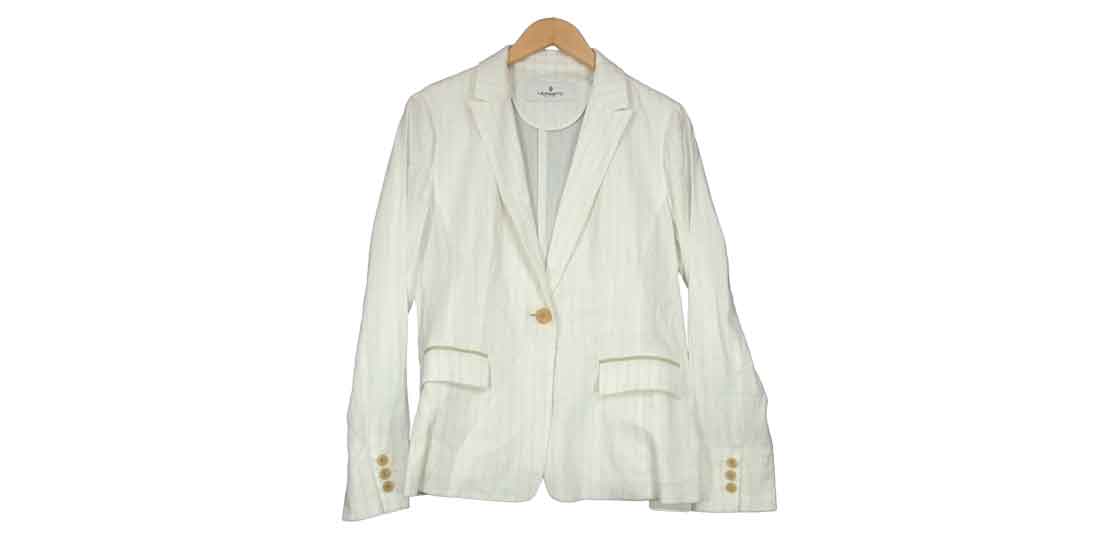 モラビト BLANC 2171-31501 ストライプ リネン ジャケット 買取実績