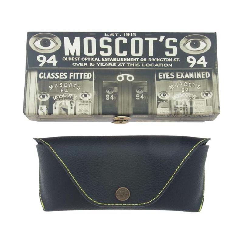 モスコット MOSCOT LEMTOSH レムトッシュ サングラス ブラック系 44□24-14 買取実績 画像