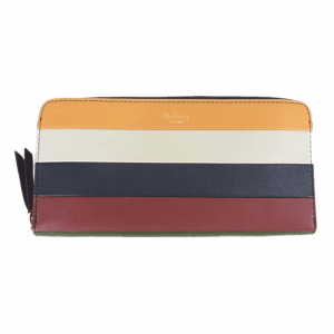 マルベリー ストライプ ロング ウォレット 買取実績