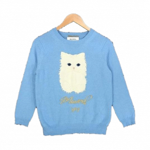 ミュベール ネコ インターシャ ニット プルオーバー 買取実績