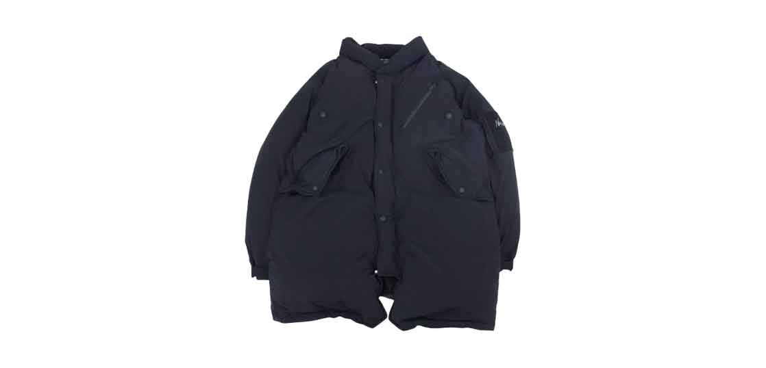 ナンガ マニュアル アルファベット MA-J-162 PCU ダウン ジャケット ダークネイビー 買取実績