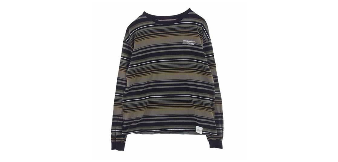 ネイバーフッド 24SS 241FPNH-CSM11 BORDER CREWNECK LS 買取実績