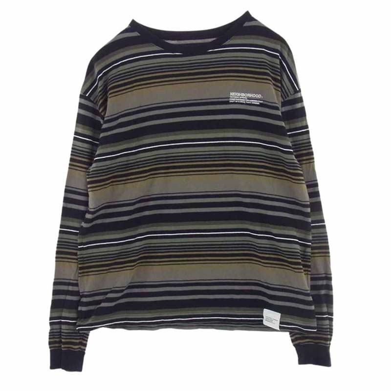 ネイバーフッド 24SS 241FPNH-CSM11 BORDER CREWNECK LS 買取実績 画像