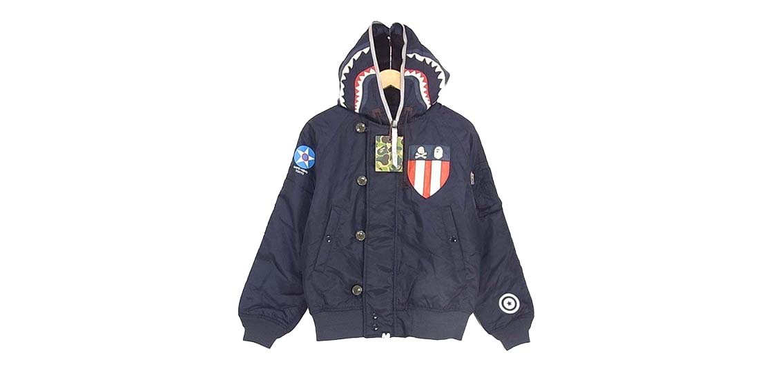 ネイバーフッド × アベイシングエイプ 17秋冬 N2-B ジャケット 買取実績