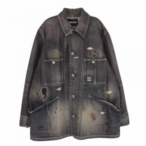 ネイバーフッド サベージ デニム カバーオール ジャケット DCNH-JK-02 ブラック系 買取実績