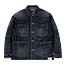 ネイバーフッド  デニムジャケット 24AW WASHED COVERALL JACKET BLACK 画像