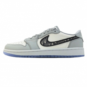 ナイキ NIKE × ディオール Dior 20SS AIR JORDAN 1 LOW OG DIOR CN8608-002 エアジョーダン スニーカー 買取実績 画像