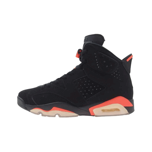 Jordan ホワイト/ブラック/レッド ハイカットスニーカー NIKE(ナイキ