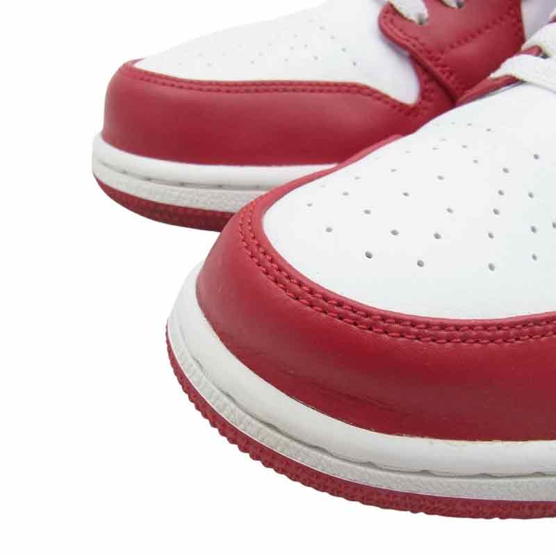 ナイキ 553558-611 AIR JORDAN 1 LOW エアジョーダン1 ジムレッド ローカット スニーカー 買取実績 画像