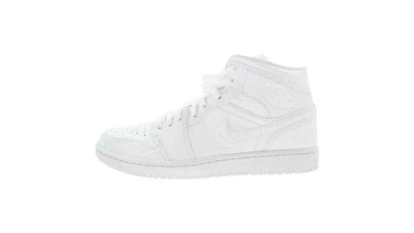 ナイキ 554724-130 Air Jordan 1 Mid  Triple White 買取実績