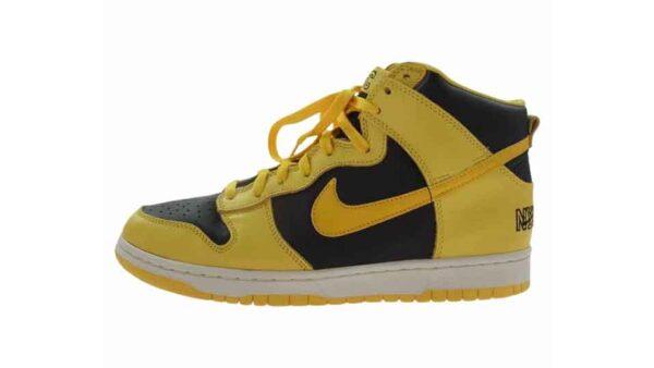 ナイキ 630335-072 DUNK HIGH LE BLACK BRIGHT GOLDENROD BLACK 買取実績