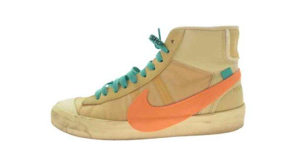 ナイキ × オフ ホワイト HE 10 : NIKE BLAZER MID CANVAS AA3832-700 買取実績