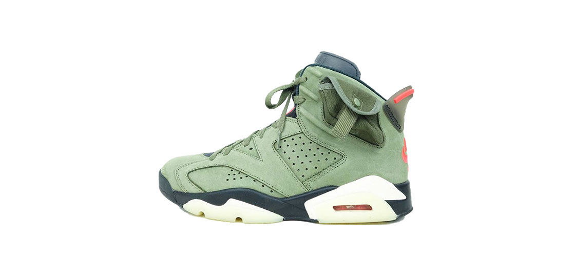 ナイキ ×トラヴィススコット エアジョーダン6 RETRO SP CN1084-200 スニーカー 買取実績