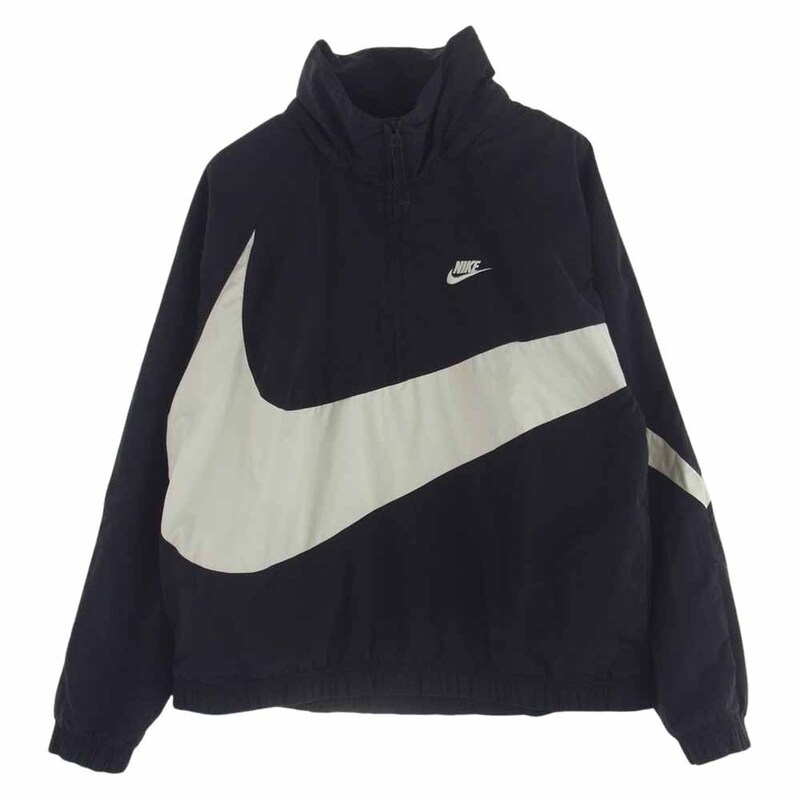 ナイキ AJ1405-010 BIG SWOOSH ANRK JACKET ビッグスウッシュ ナイロン ハーフジップ プルオーバー トラックジャケット 買取実績 画像