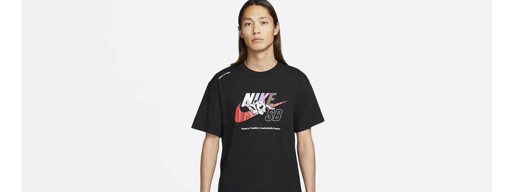 Nike SB×Albino and Preto Tシャツ　画像