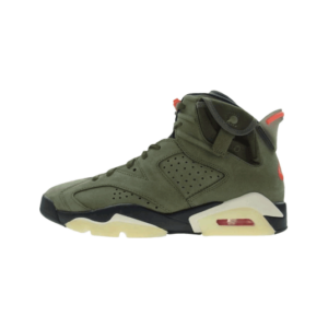 ナイキ CN1084-200 SP トラヴィススコット エアジョーダン6 レトロ スニーカー モスグリーン 買取実績