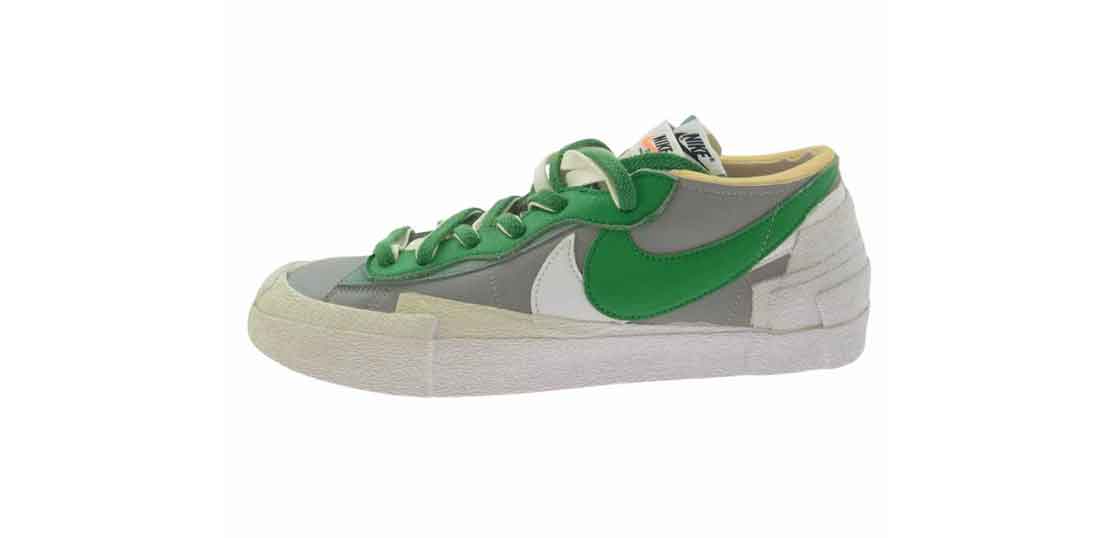 ナイキ × sacai Blazer Low Classic Green DD1877-001 買取実績