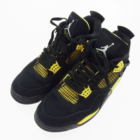 ナイキ DH6927-017 AIR JORDAN 4 RETRO THUNDER エアジョーダン4 レトロ サンダー 買取実績 画像