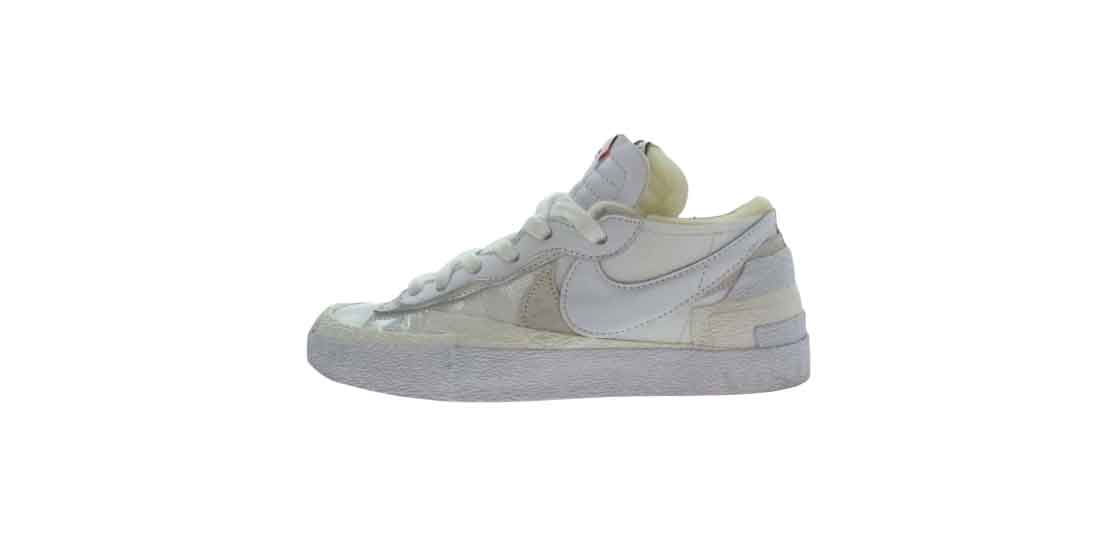 ナイキ DM6443-100 サカイ ブレーザー ロー ホワイト パテント スニーカー 買取実績