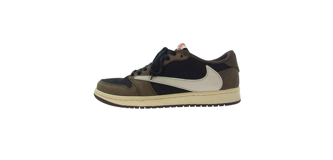 値引きあり！トラヴィススコット×ナイキ エアジョーダン1 ローダークモカ Travis Scott × Nike Air Jordan 1 Low OG SP-T 