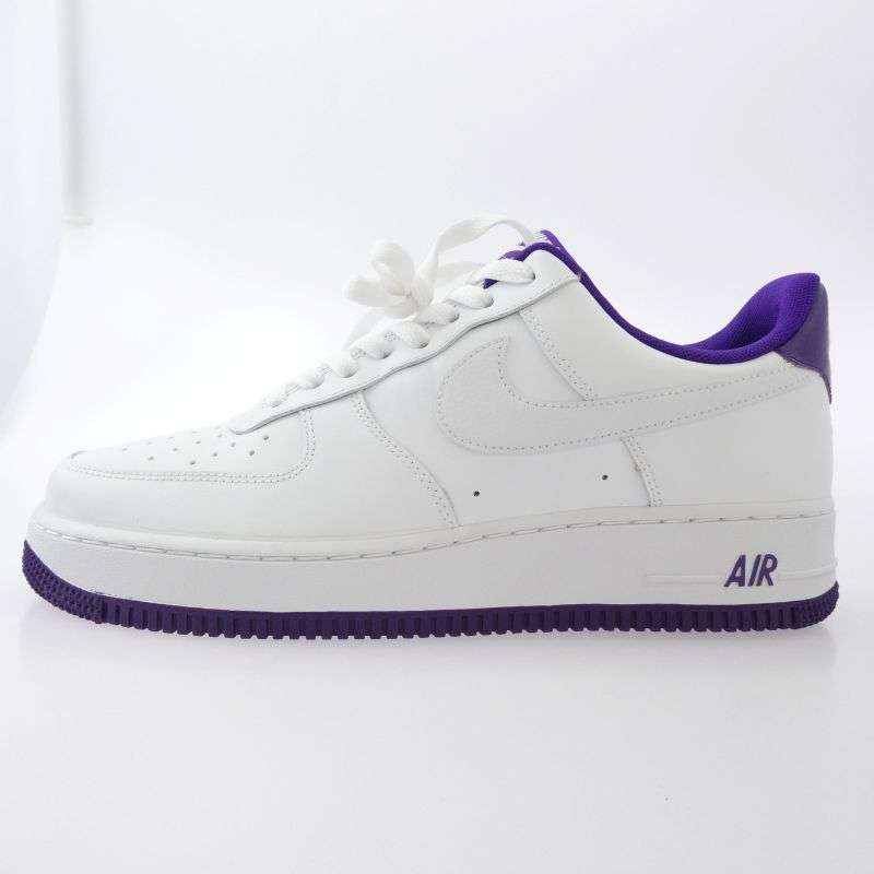 ナイキ CJ1380-100 Air Force 1 Low '07 Voltage Purple エア フォース ロー ボルテージ パープル スニーカー 買取実績 画像
