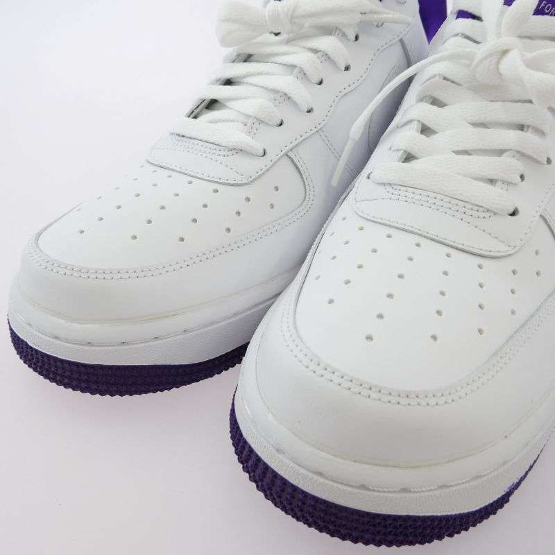 ナイキ CJ1380-100 Air Force 1 Low '07 Voltage Purple エア フォース ロー ボルテージ パープル スニーカー 買取実績 画像