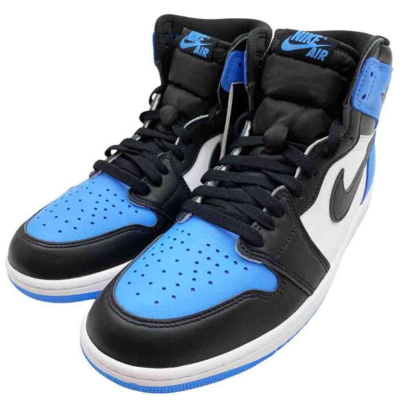 ナイキ 23SS DZ5485-400 Air Jordan 1 Retro High OG University Blue UNC Toe エアジョーダン1 レトロ ハイ OG ユニバーシティブルー UNC トゥ ハイカット スニーカー 買取実績 画像