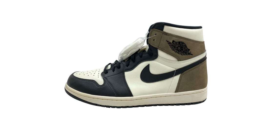ナイキ 20AW 555088-105 Air Jordan 1 High OG Sail Dark Mocha 買取実績