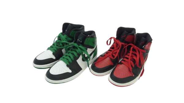 ナイキ 332550-061 332550-101 フェイクバスターズ鑑定済 Air Jordan 1 Defining Moments Pack One 60 Pts 買取実績