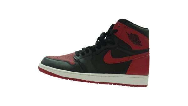 ナイキ 555088-001 【フェイクバスターズ鑑定済】Air Jordan 1 Retro High OG Bred Banned  買取実績
