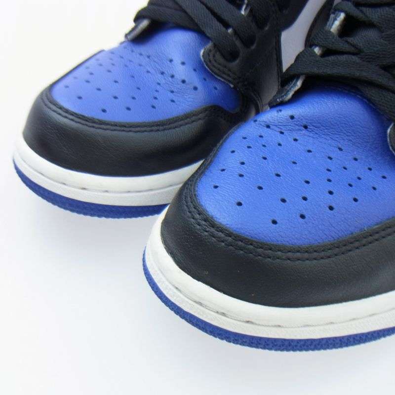 ナイキ 555088-041 Air Jordan 1 Retro High OG Royal Toe エアジョーダン 1 レトロ ハイ ロイヤルトゥ スニーカー 買取実績 画像