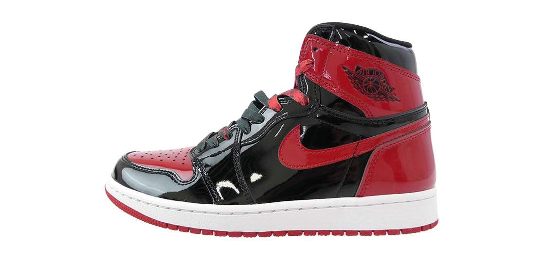 ナイキ ジョーダン 555088-063 Air Jordan 1 High OG Patent Bred 買取実績