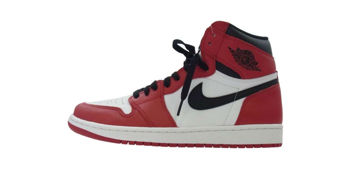 ナイキ 555088-101 Air Jordan 1 Retro High Chicago 2015 買取実績