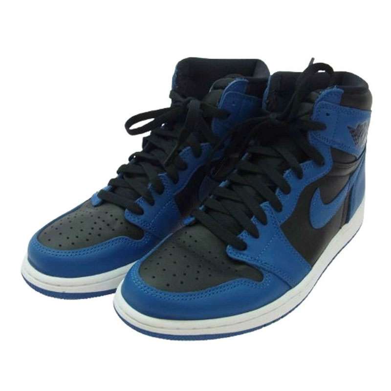 ナイキ 555088-404 Air Jordan 1 Retro High OG Dark Marina Blue エアジョーダン 1 レトロ ハイ OG スニーカー 買取実績 画像