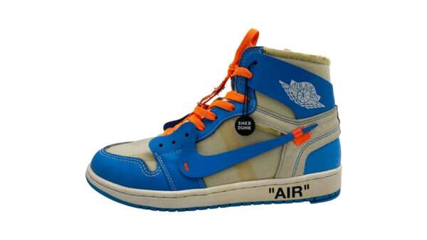 ナイキ AQ0818-148 フェイクバスターズ鑑定済 Off-White Air Jordan 1 High UNC 買取実績