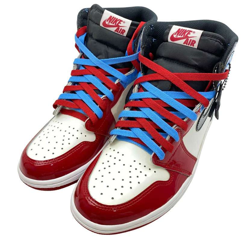 ナイキ CK5666-100 Air Jordan 1 High OG Fearless エアジョーダン1 ハイ OG フィアレス ハイカット パテント エナメル スニーカー 買取実績 画像